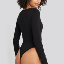 zerozabar Casual Regular Sleeves Solid Women Beige Top image 2