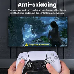 OIVO INDIA Non - Slip Thumb Grips Joy Stick Replacement Compatible for PS5 Gaming Accessory Kit image 4