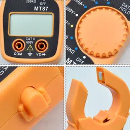 gilhot MT-87 Digital Clamp Multimeter | AC Current Tester 600A | Auto Power-off Digital Multimeter image 2