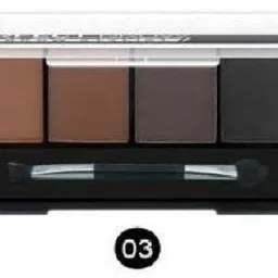 facejewel Eyebrow Powder Cake With Brush Brow Palette Eyebrow Enhancer Waterproof 4 in 1 9 g-picture-13