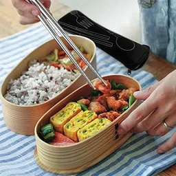 oxqfybk Chewing, Cooking, Decorative, Eating, Training Stainless Steel Chinese, Japanese, Korean, Vietnamese Chopstick image 2