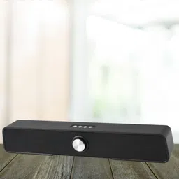 GUGGU Bluetooth Soundbar Speaker with Dynamic Bass, for All SmartPhone/TV/Laptop V449 20 W Bluetooth Laptop/Desktop Speaker image 1