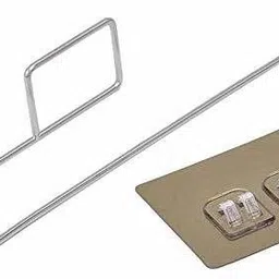 kunj creation Wall Mounted Stainless Steel Toilet Paper Roll Holder T Stainless Steel Toilet Paper Holder-picture-11