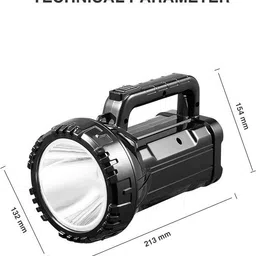 care 4 LED search light Outdoor rechargeable 7045B torch light Torch image 2