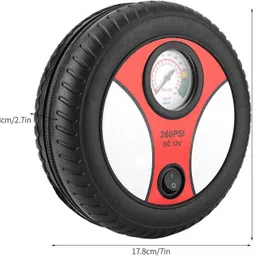 chromoto 260 psi Tyre Air Pump for Car & Bike image 3