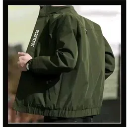 MAARVIK WINDCHEATER UPPER Solid Men Wind Cheater image 2