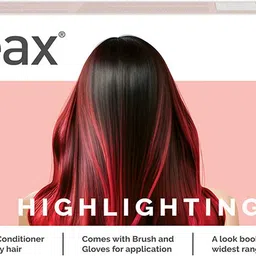 streax Hair Colour Highlight Kit , Hair Colour for Women, DIY Application, 220g , Scarlet Red-picture-12