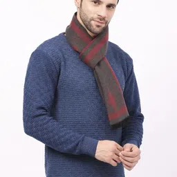 CALVADOSS Self Design Men Muffler image 2