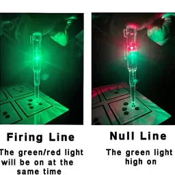 bm electronic BME 3in1 Multifunction Dual LED AC-DC Light screwdriver Tester Pen Digital Analog Voltage Tester image 2