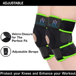 fy sports Knee Cap Support belt brace for Knee Pain Relief Open Patella Unisex Skating Knee Guard-picture-23