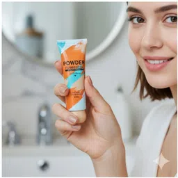 blust&famme Perfect Powder foundation Creamy Full Coverage for Combination pack of 1 Foundation image 2