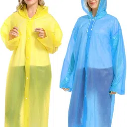 ruchika Solid Women Raincoat image 1