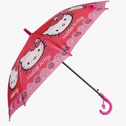green bird Cartoon Print Automatic Open Kids Umbrella for Boys and Girls (P22) Umbrella image 4