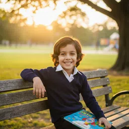 Rudram Arts Blue Uniform Sweater image 4