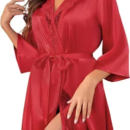 vaia Woven Women Swim-dress Red Swimsuit image 4
