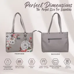 jothi Women Grey Shoulder Bag image 3