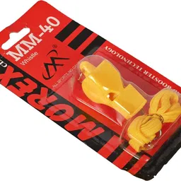 movex Morex Whistle for Sports Coaches with Lanyard, Professional Sports High Sound Pea Whistle image 5