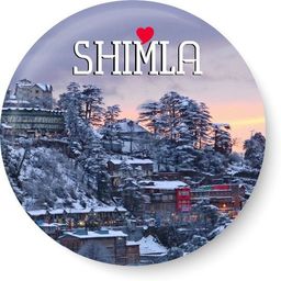 peacockride Love Shimla Fridge Magnet Pack of 1-picture-17