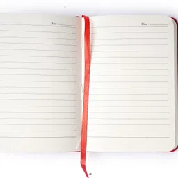 finer threads (PU) polyurethane Handmade Journals Diaries (Pen Not Include) Pocket-size Notebook Rulled 80 Pages image 3