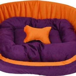 Premium Simple Bed With Haddi, Sofas & Chairs for Dogs and cat M Pet Bed-image-88