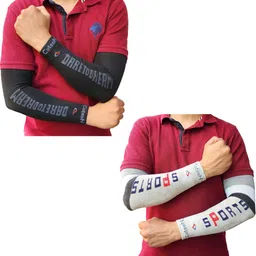 cotson Cotton Arm Sleeve For Men & Women image 2