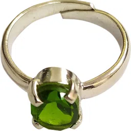 elitemart 100 % Original & Natural Green Peridot With JGL Lab Certified Stone Peridot Ring-picture-32