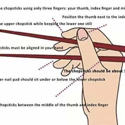 oxqfybk Chewing, Cooking, Decorative, Eating, Training Stainless Steel Chinese, Japanese, Korean, Vietnamese Chopstick image 4