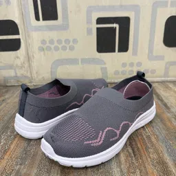 bhupa Slip-On Lightweight Knit Walking Shoe Breathable Comfort Sneakers Slip On Sneakers For Women-picture-14