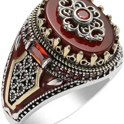 deevam Metal Crystal Ring-picture-16