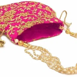 daily deals Women Pink Potli image 3