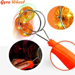ghoniya enterprise Wheel, Magnetic Spinning Toy, Rolling Toy with Rainbow Light Effect, Rolling Toy image 4