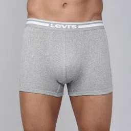 levi's Contoured Double Pouch, Smartskin Technology Style# 003 Comfort (Light Grey) Solid Men Trunk-picture-39