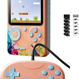 HG WORLD Retro G5 Game Box 2 Player Classic Video Games Portable Handheld Pocket 128 MB GB with Games Contra, Tank, Bomber Man Etc. image 1