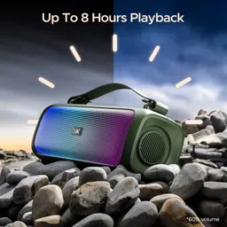 boAt Stone 580 12W RMS Stereo Sound,Up to 8 HRS Playtime,IPX4 12 W Bluetooth Speaker image 3