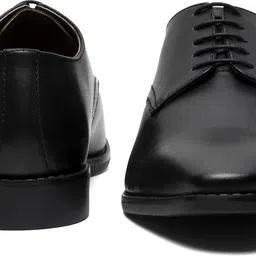 louis stitch Obsidian Black Italian Leather Formal Derby Lace Ups for Men (RXPLJB) UK 10 Derby For Men image 5