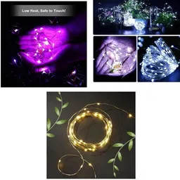 nirvair 36 LEDs 13 m Multicolor Steady Strip Rice Lights-picture-29