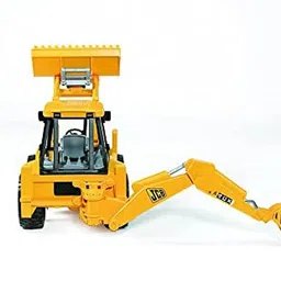 latest radhe 2 in 1 JCB 180 Degree Construction Trucks Vehicle Engineering Toy pc of 1 image 5