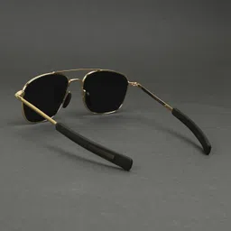gynk Polarized, Riding Glasses, UV Protection Retro Square Sunglasses (55) image 4