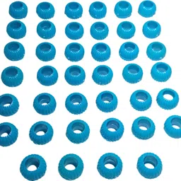 deshraj enterprises Firozi Pigeons Foot Sound Ring 40 pieces Bird Shoulder Guard-picture-17