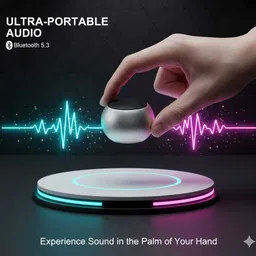 VINEWORD MINI BOOST 4 METAL MINI Bluetooth 5.1 Speaker Ultra Mini Metal Speaker 5 W with Google Assistant Smart Speaker image 5