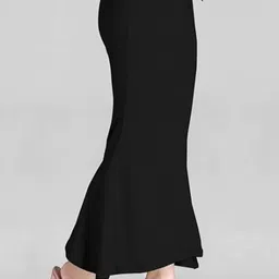 HITESH ENTERPRISE PETTICOAT BLACK Polycotton Petticoat image 3