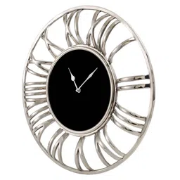 de maison decor Black Round Wall Aether Clock image 4