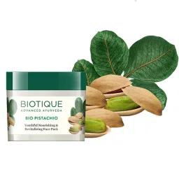 Biotique Bio Pistachio Youthful Nourishing & Revitalizing Face Pack image 2