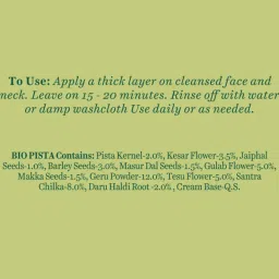 Biotique Bio Pistachio Youthful Nourishing & Revitalizing Face Pack image 5