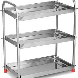 vk 15 collection Stainless Steel Kitchen Trolley image 2