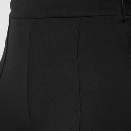 xzeezz Women Regular Fit Black Viscose Rayon Trousers image 4