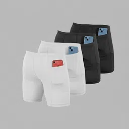 troopline Solid Men White, White, Grey, Grey Tights-picture-16