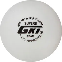 gki Euro V Table Tennis Racquet With Superb 40+ *** Table Tennis Ball And Band Red Table Tennis Racquet image 3