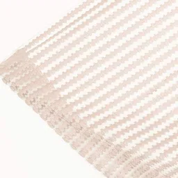 ah artsy home 214 cm (7 ft) Tissue, Net Semi Transparent Door Curtain (Pack Of 2) image 4