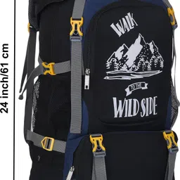 liker travel luggage Large 60-L Travel Backpack For Outdoor Sport Hiking Trekking Bag Camping Rucksack - 60 L image 5